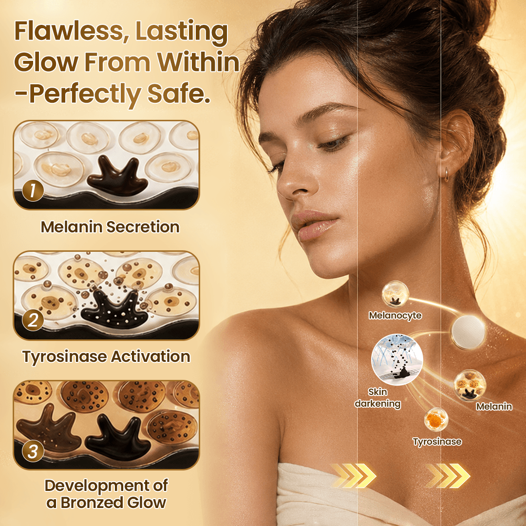 Brightlyoral®Sun-Free Glow Tanning Micropatch
