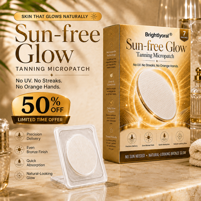 Brightlyoral®Sun-Free Glow Tanning Micropatch