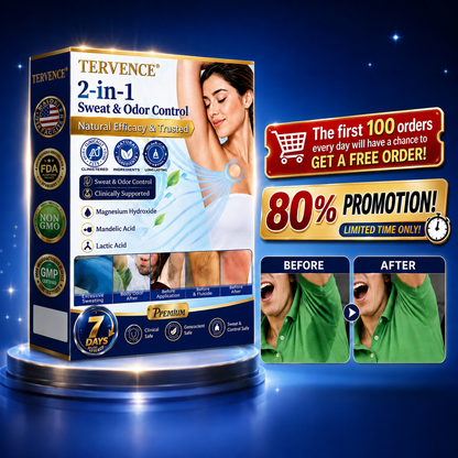 TERVENCE® 2-in-1 Advanced Sweat Control & Deodorant Microneedle Patches