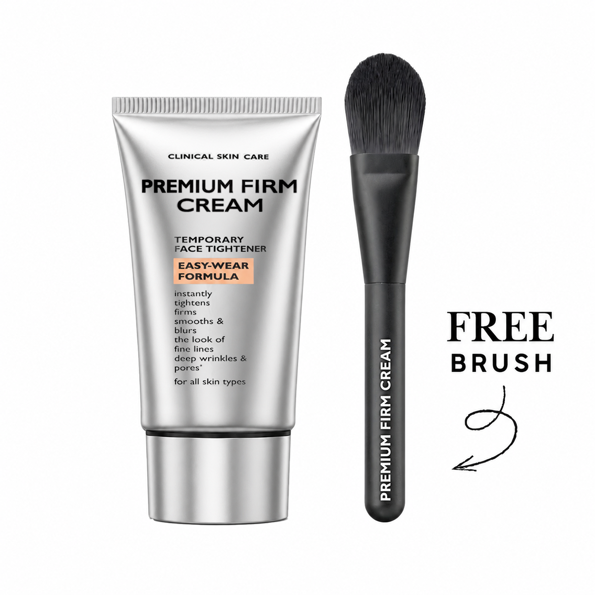 Instant Temporary Face Tightener-Wear Formula