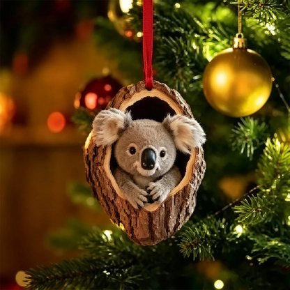 Handmade Animal Ornaments-2D flat single side print