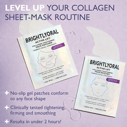 BRIGHTYORAL® Collagen Tightening Face Patches