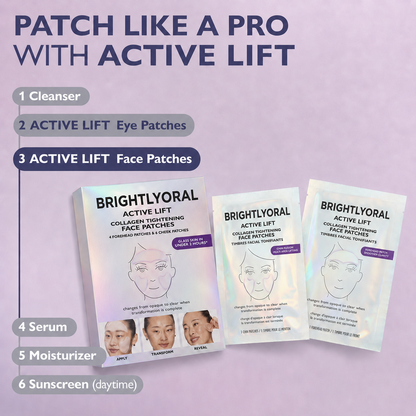 BRIGHTYORAL® Collagen Tightening Face Patches