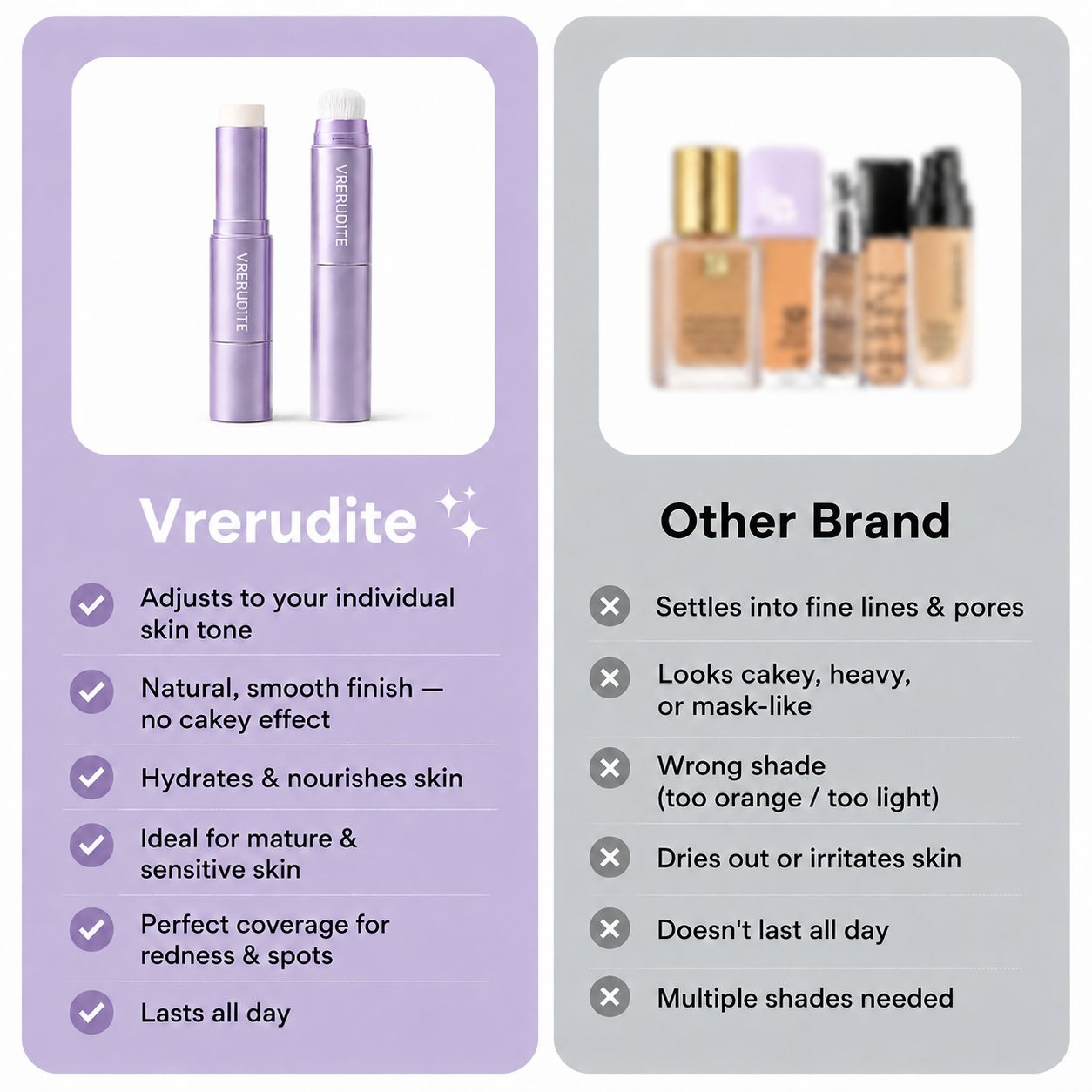 Changing Foundation Stick – The stick that makes mature skin glow again
