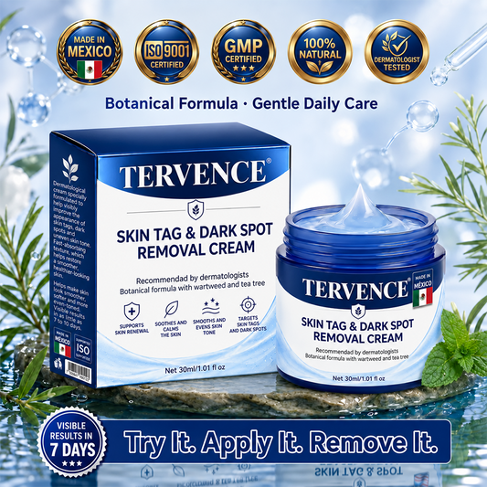TERVENCE® 🧑‍⚕️ 7-Day Cream for Skin Growths & Pigmentation Spots (painless formula – scar-free)🌿2️⃣
