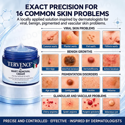 TERVENCE® 🧑‍⚕️ 7-Day Cream for Skin Growths & Pigmentation Spots (painless formula – scar-free)🌿2️⃣
