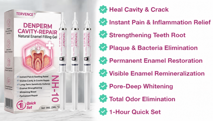 TERVENCE®Cavity-Repair Natural Enamel Filling Gel