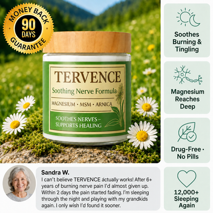 TERVENCE® Gentle Magnesium Cream with MSM and Arnica-Fast-Absorbing