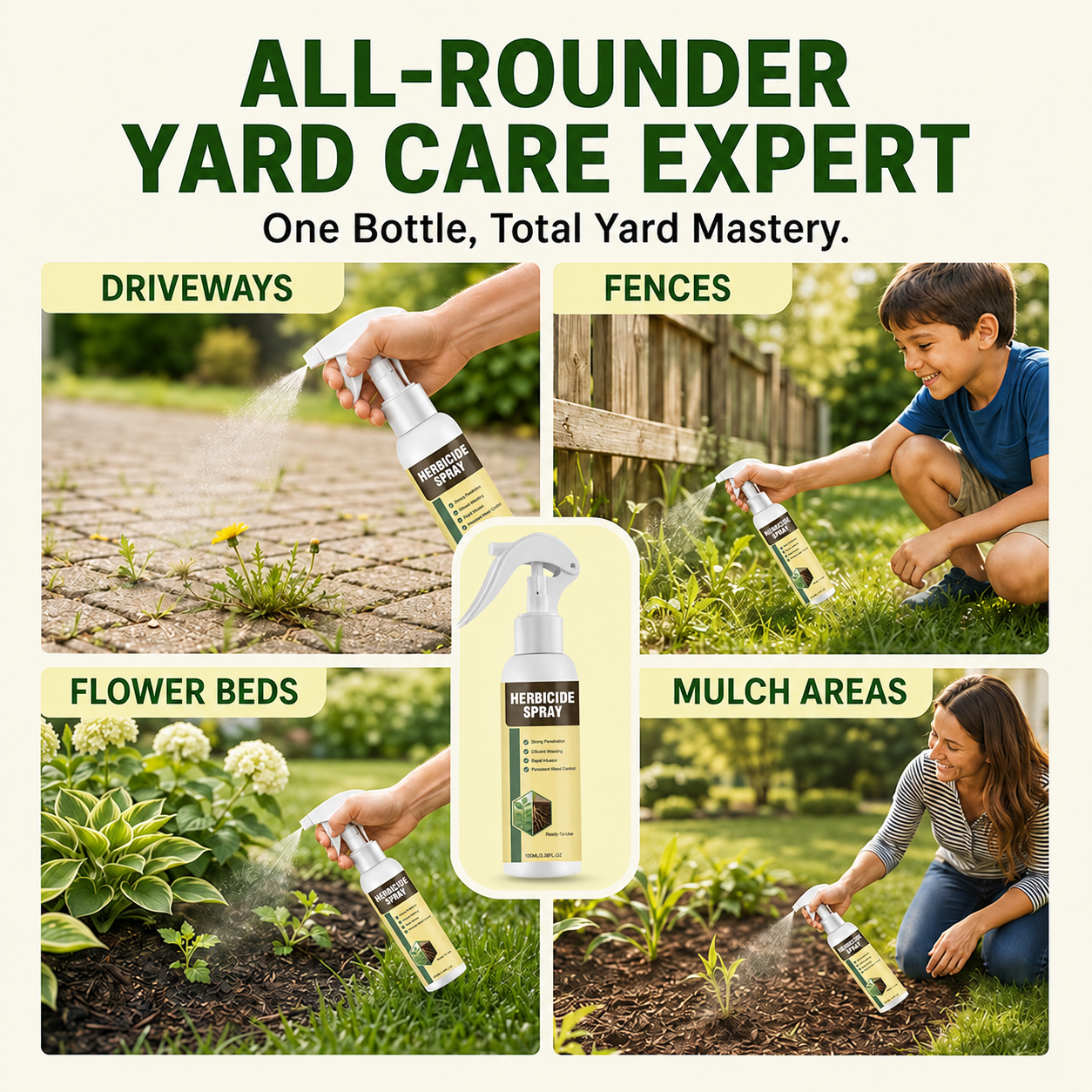 🔥Hot Sale 50% OFF 🎁 - Fast-Acting Natural Weed & Grass Killer Spray