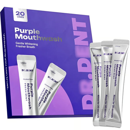 Purple Mouthwash Sachets 20 Pack
