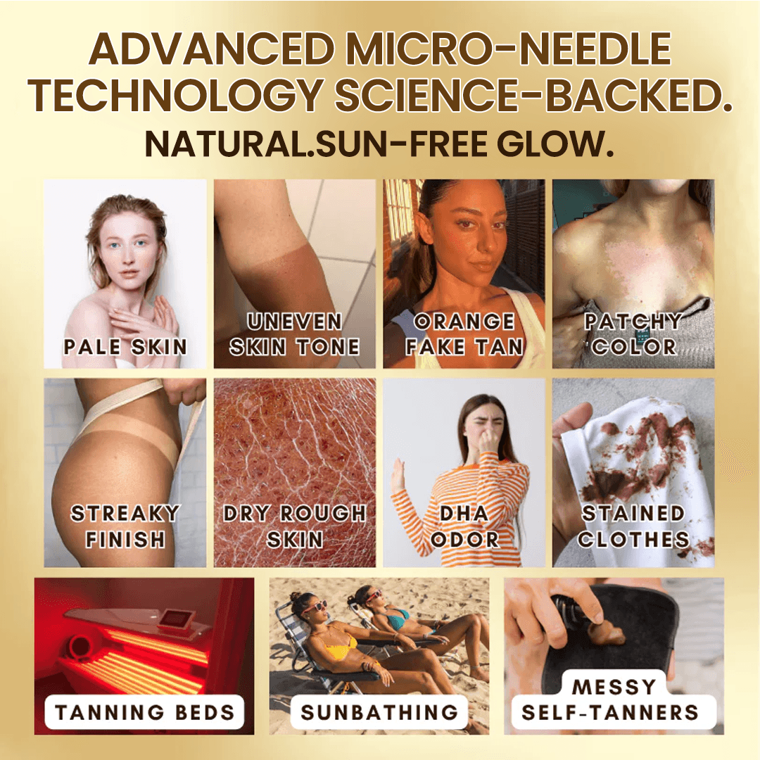 Brightlyoral®Sun-Free Glow Tanning Micropatch