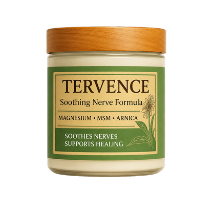 TERVENCE® Gentle Magnesium Cream with MSM and Arnica-Fast-Absorbing