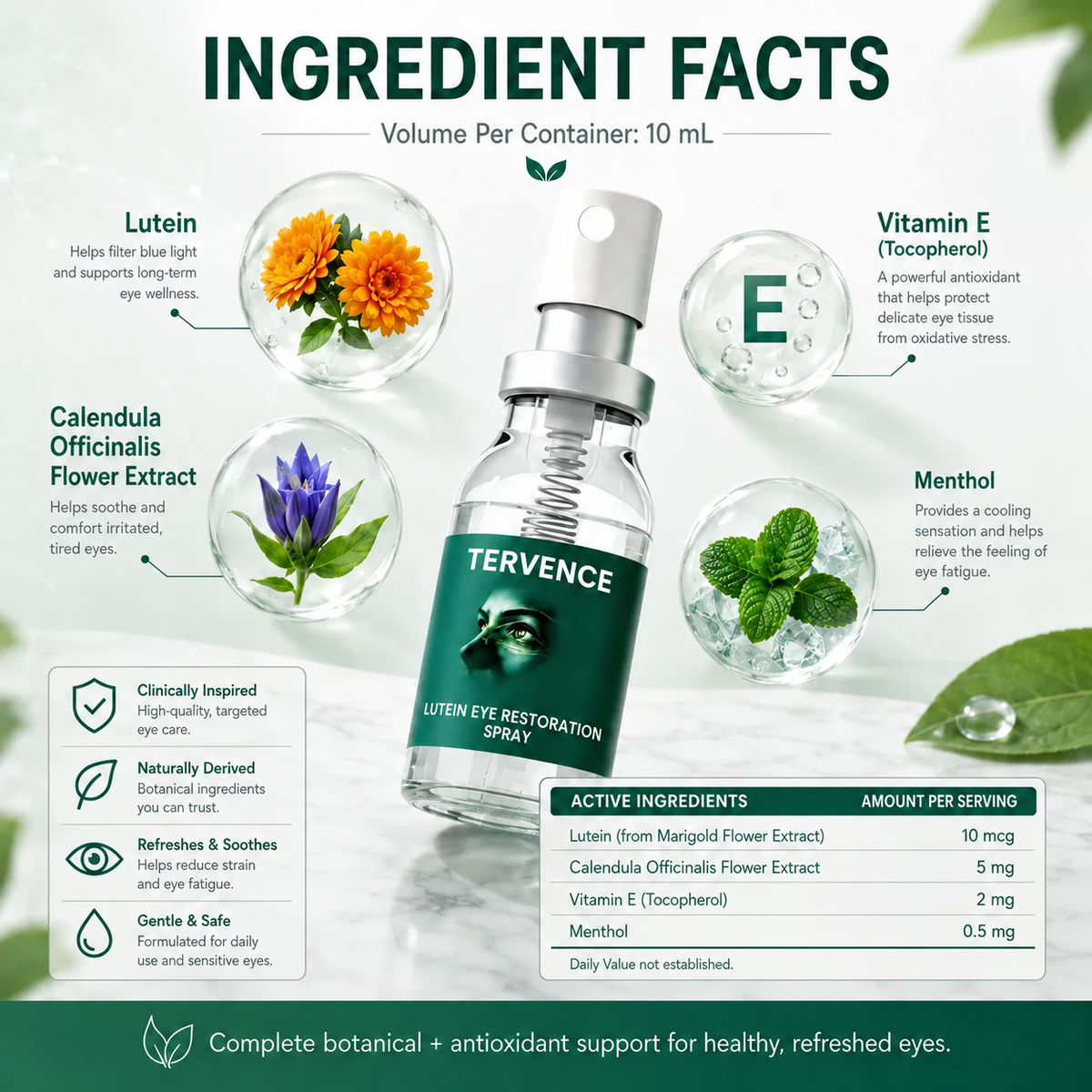 TERVENCE® Lutein Eye Spray