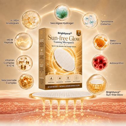 Brightlyoral®Sun-Free Glow Tanning Micropatch